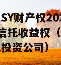 青岛SY财产权2023年信托收益权（青岛信托投资公司）
